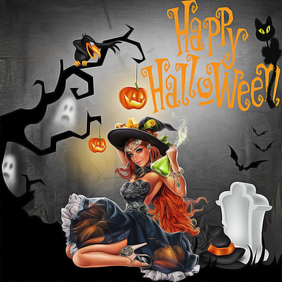 Лиа Селина арт ведьмы