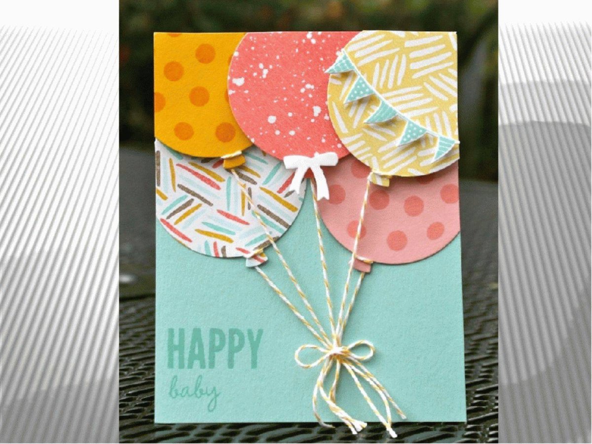 Идеи для открыток на день рождения