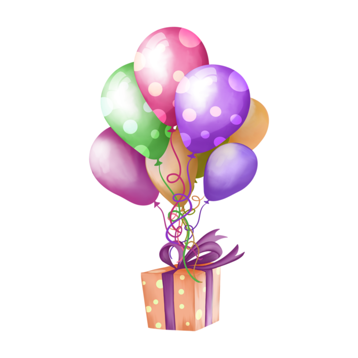 Шары с днем рождения