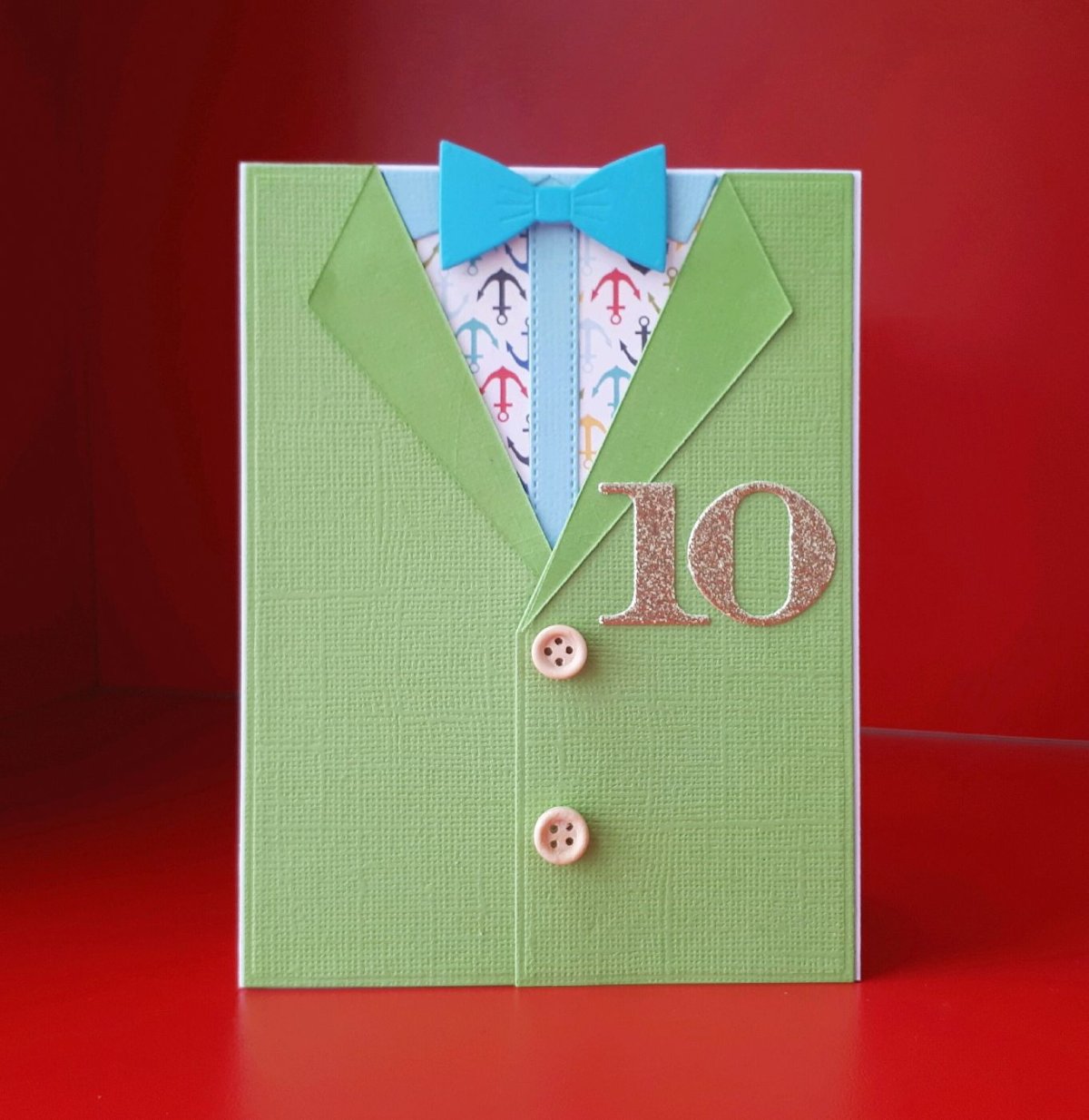 Оригами открытка для папы