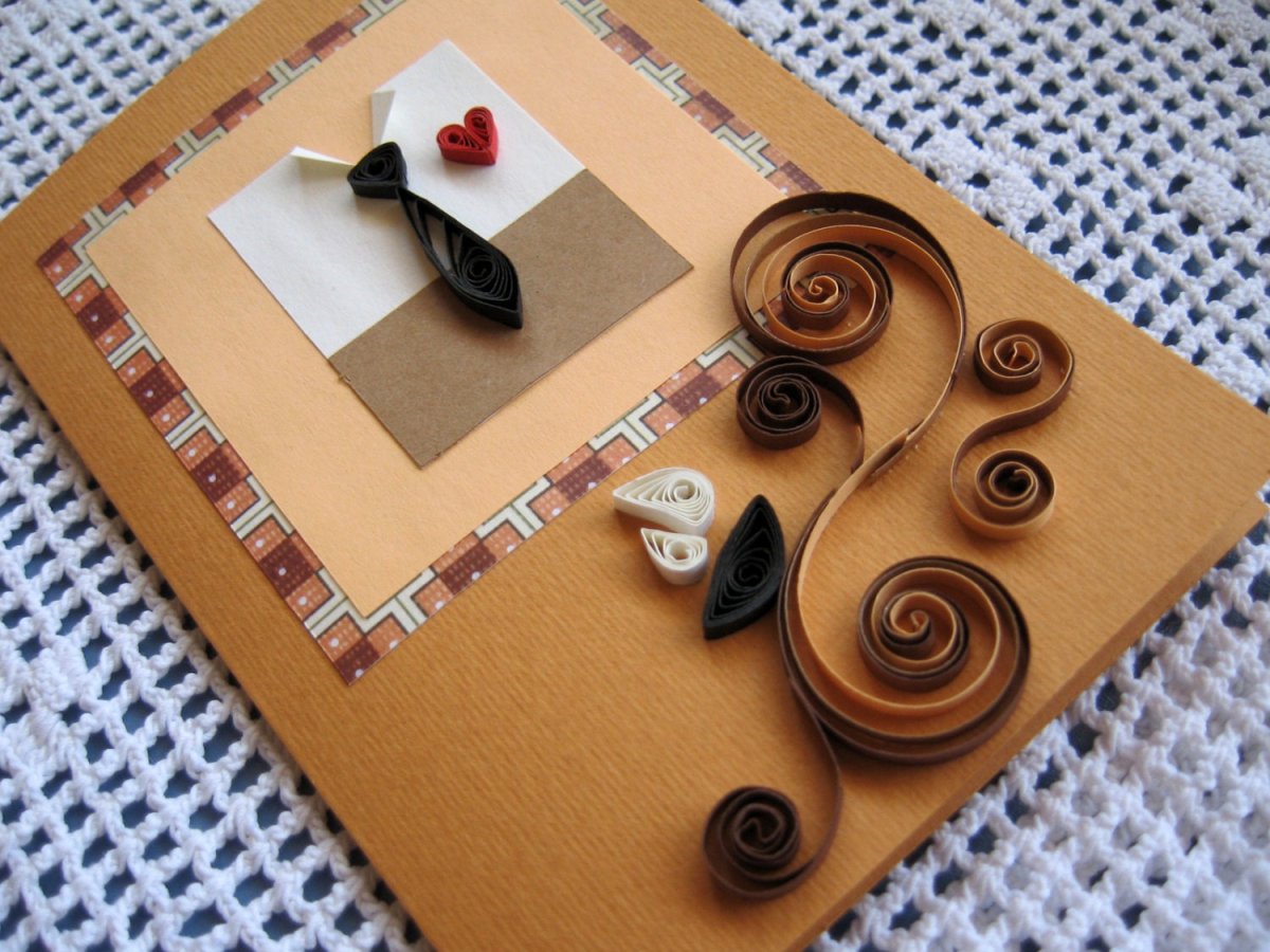 Квиллинг для мужчин