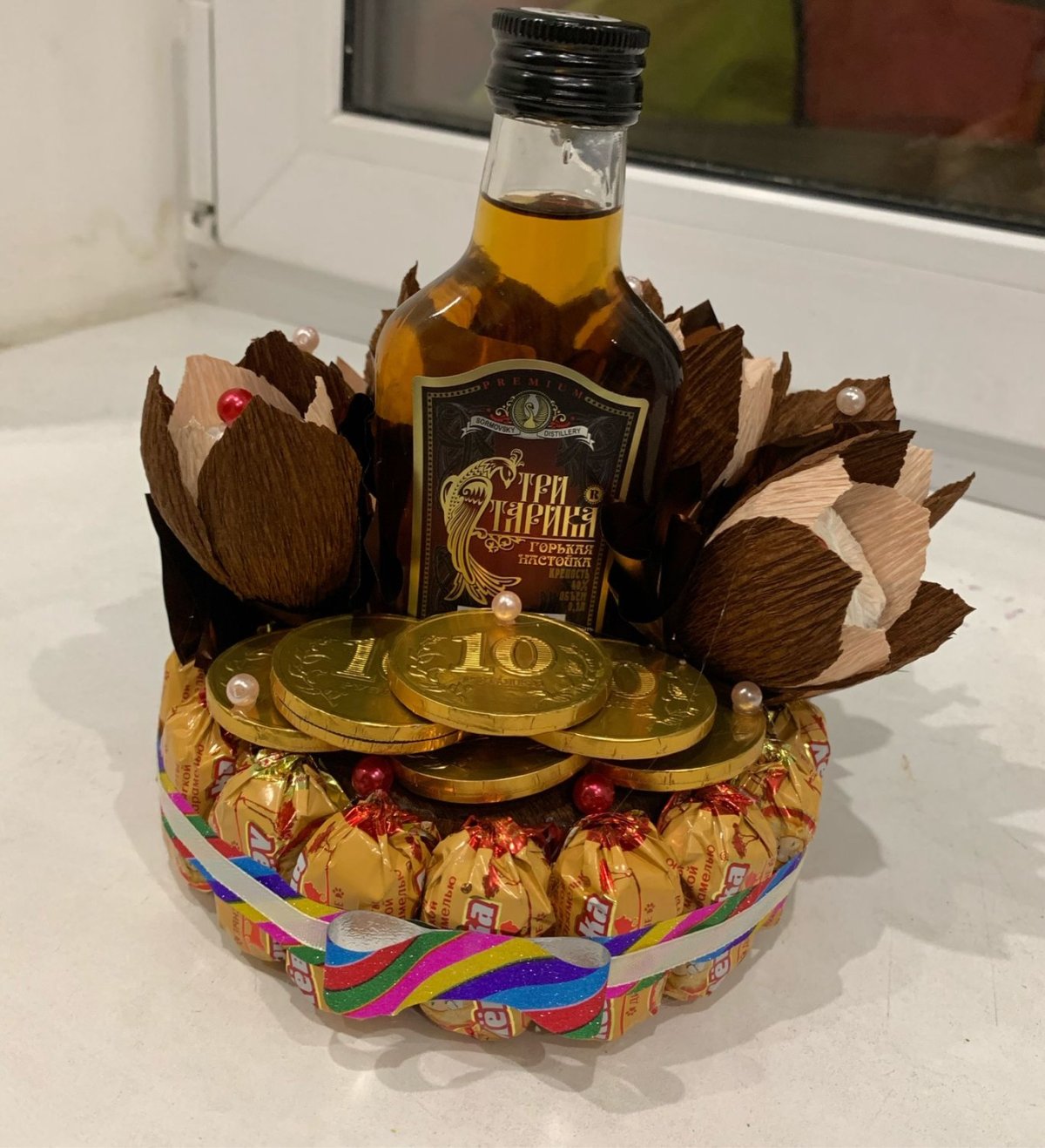 Конфетная композиция для мужчины