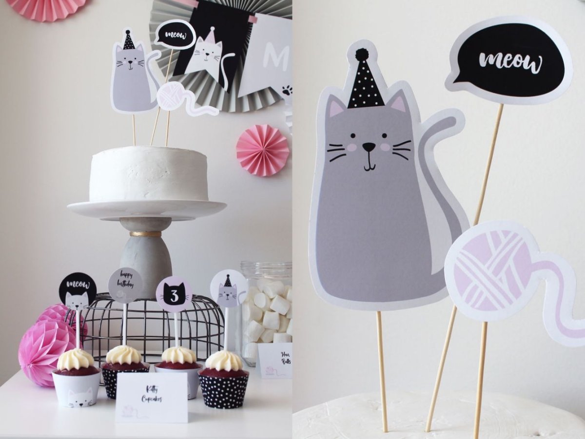 Вечеринка в кошачьем стиле