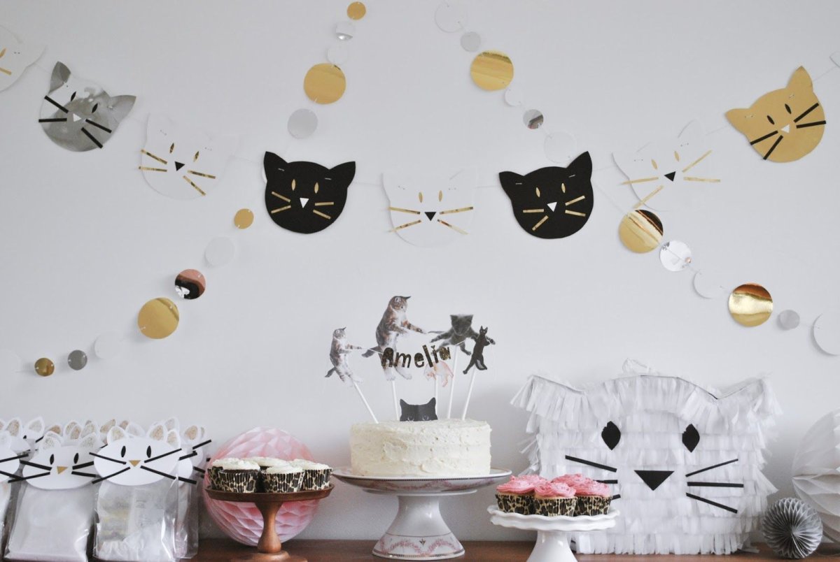 День рождения в стиле кошечки