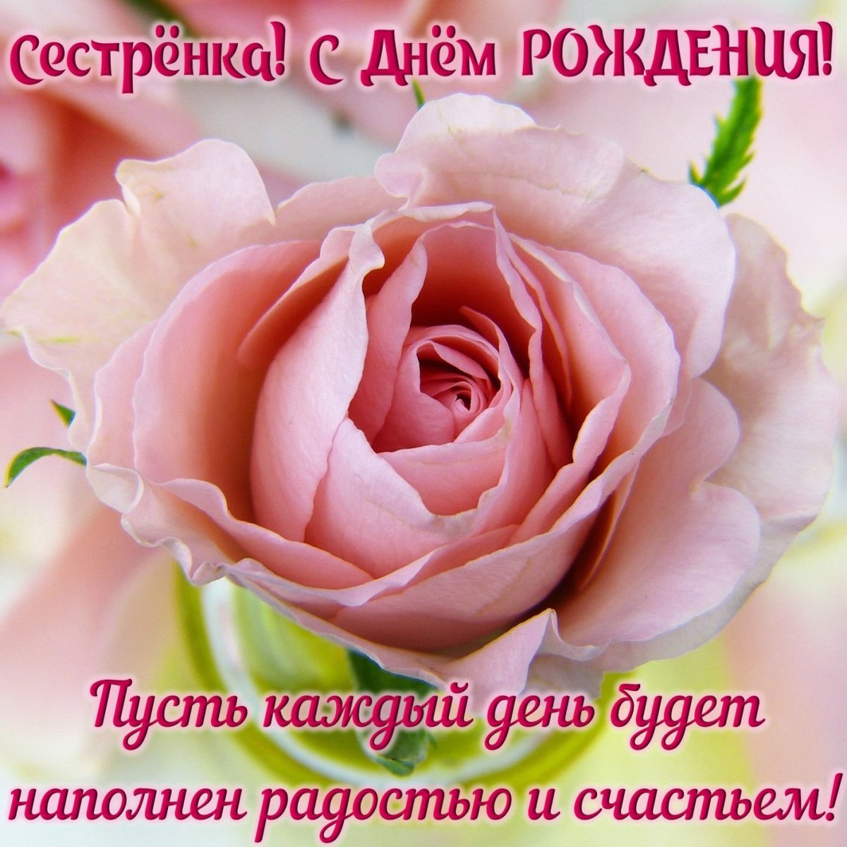 С ДНДНЕМ рождения сестрёнка