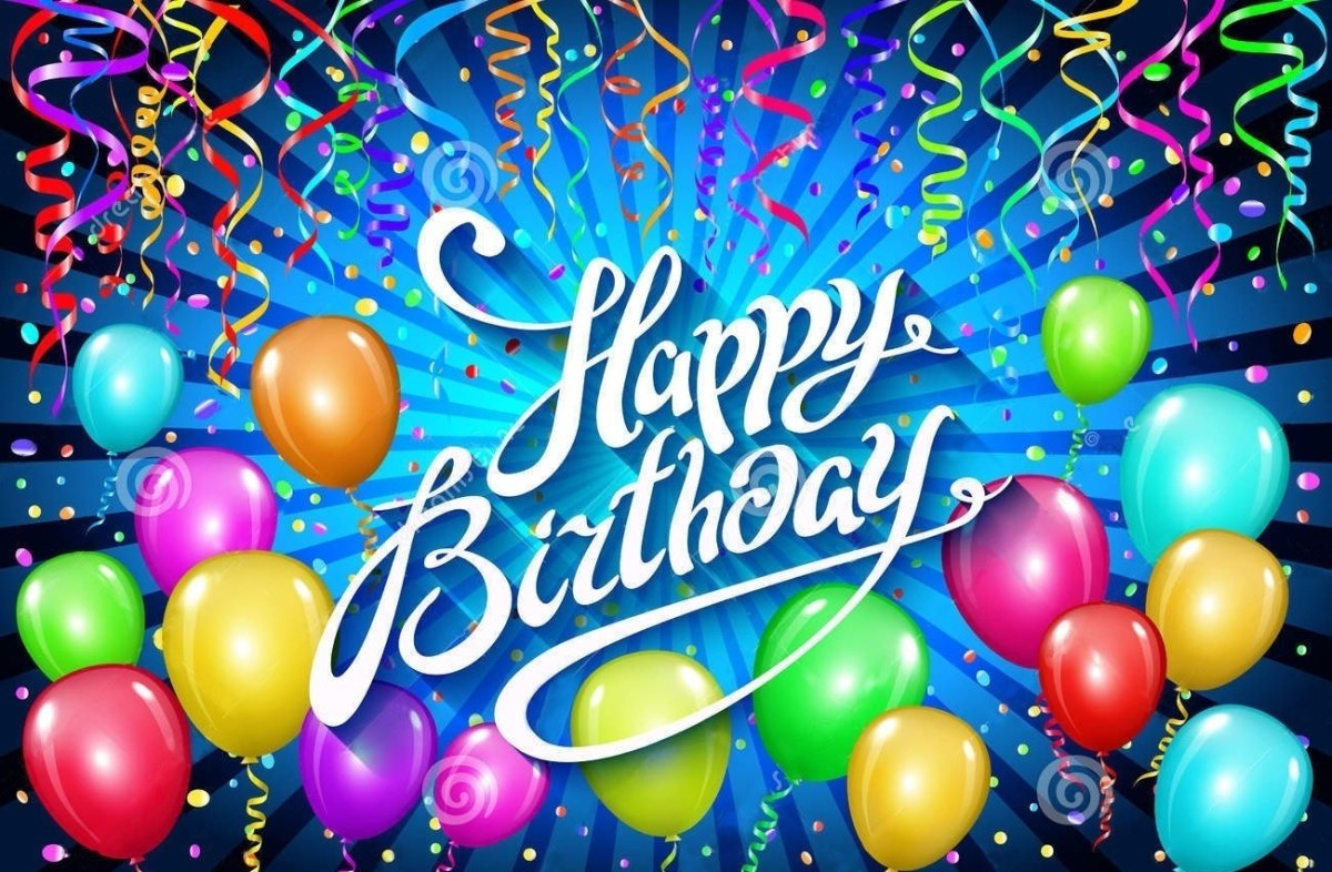 Баннер с поздравлением с днем рождения