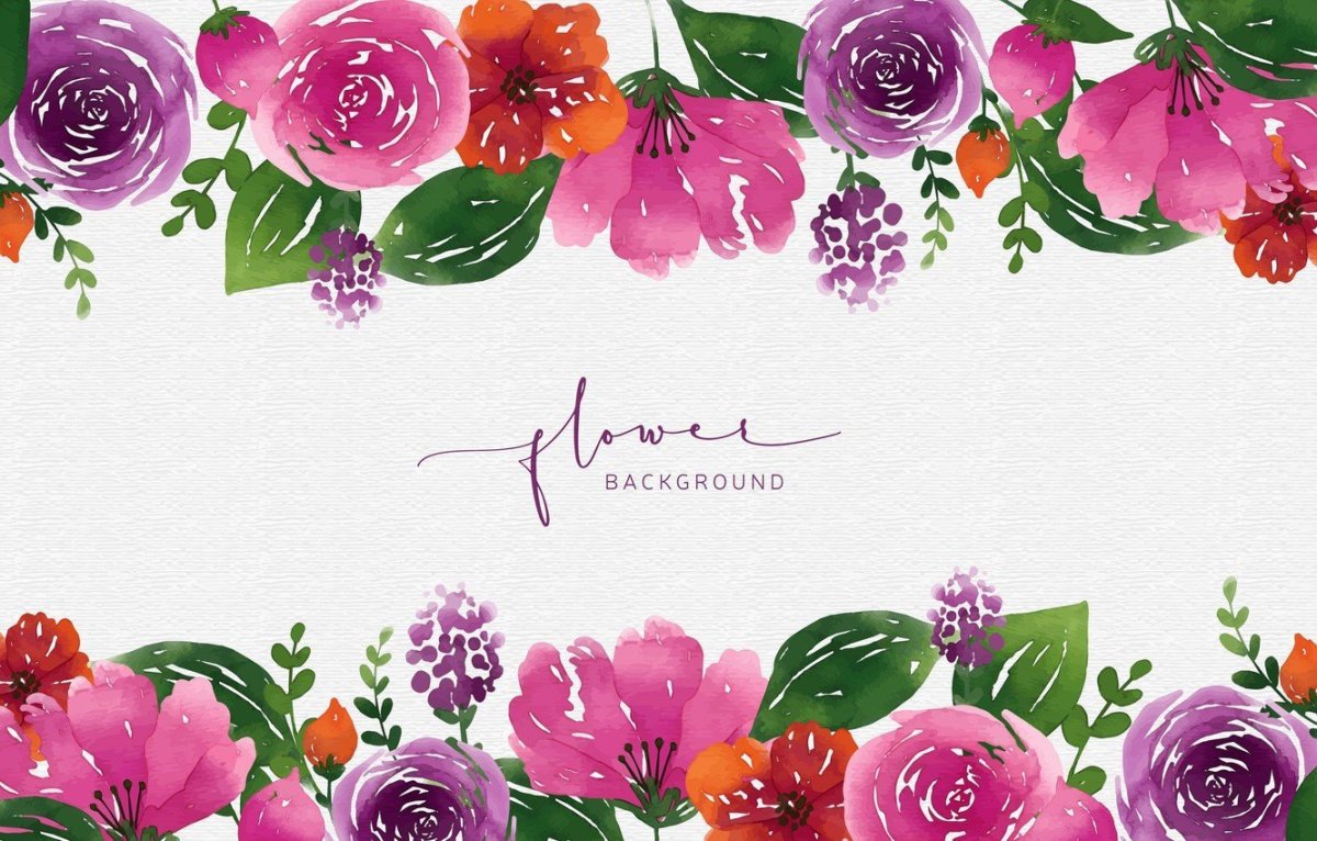 Цветы вектор