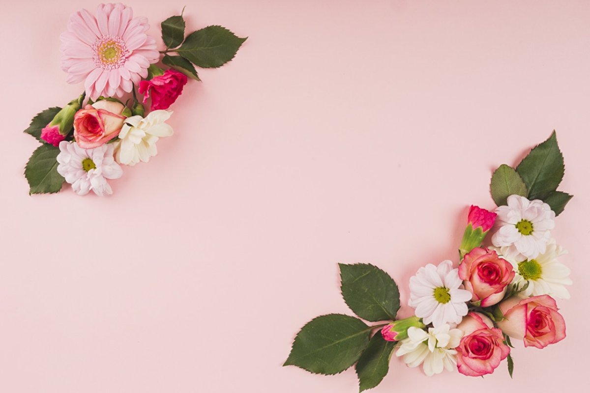 Цветочки Минимализм