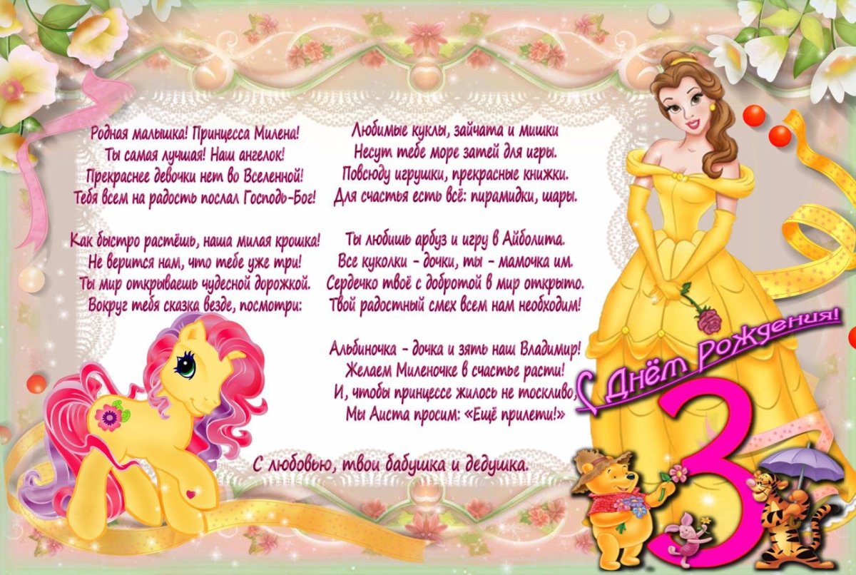 Поздравления с днём рождения надежде