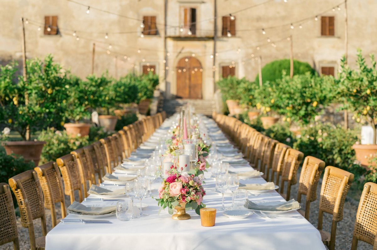 Свадьба в итальянском стиле в СПБ