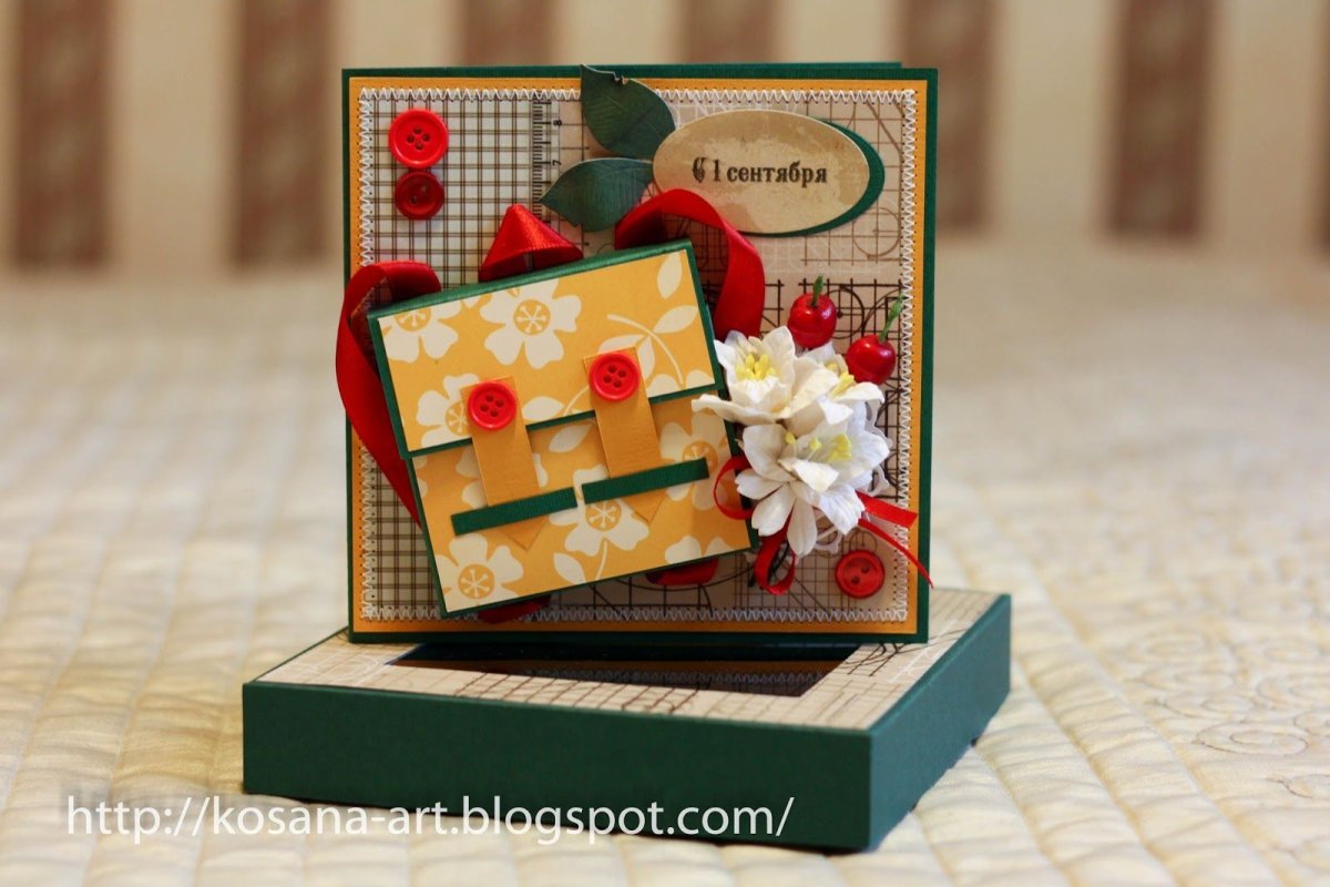 Поделка к юбилею школы