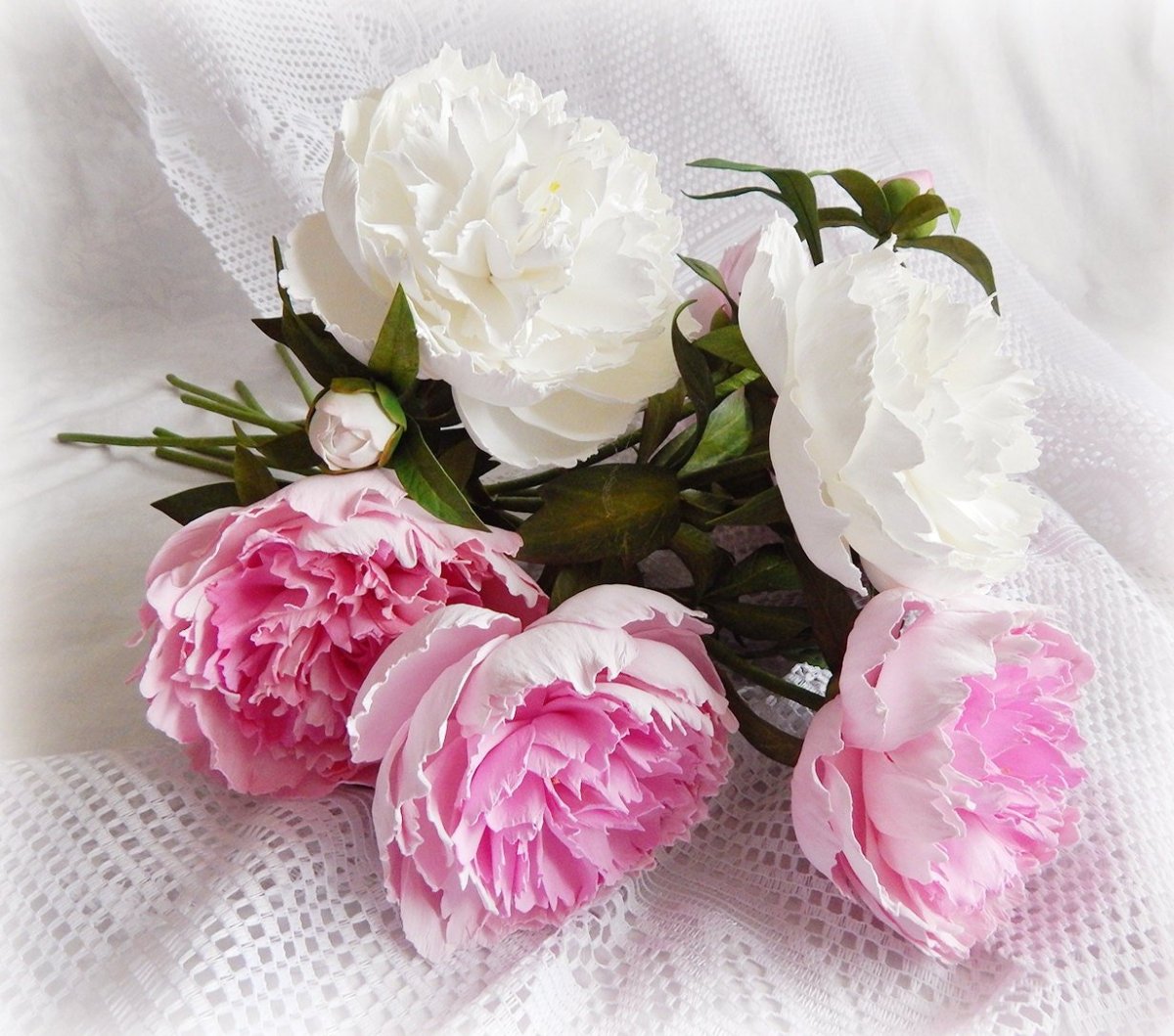 Открытка «пион»