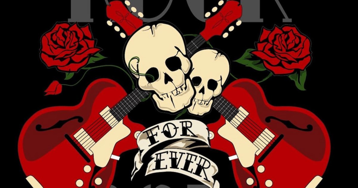 Торт с группой Кисс