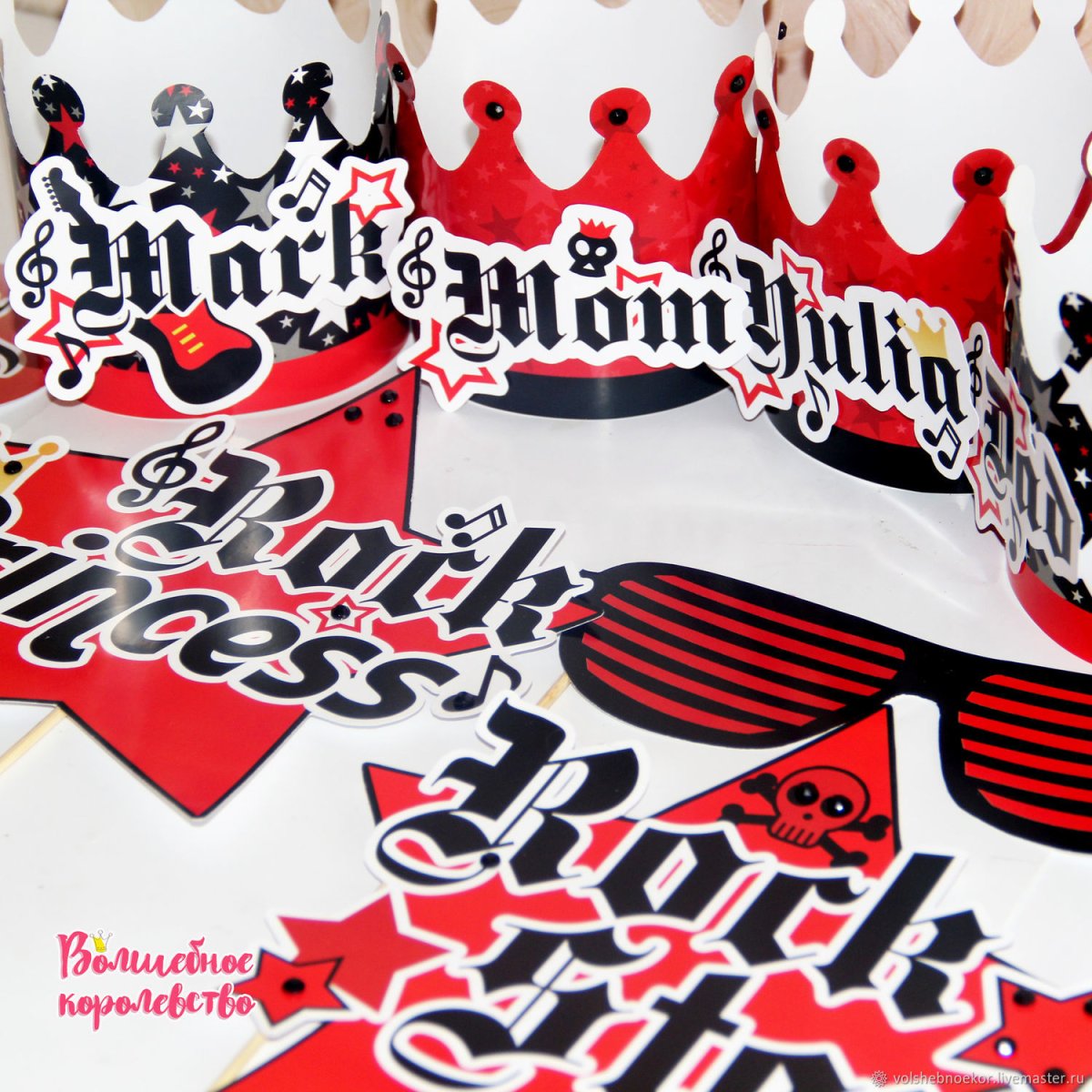 Открытка для рокера