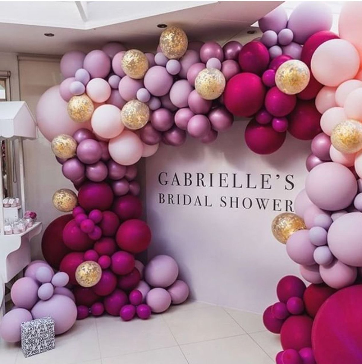 Стильная фотозона на день рождения