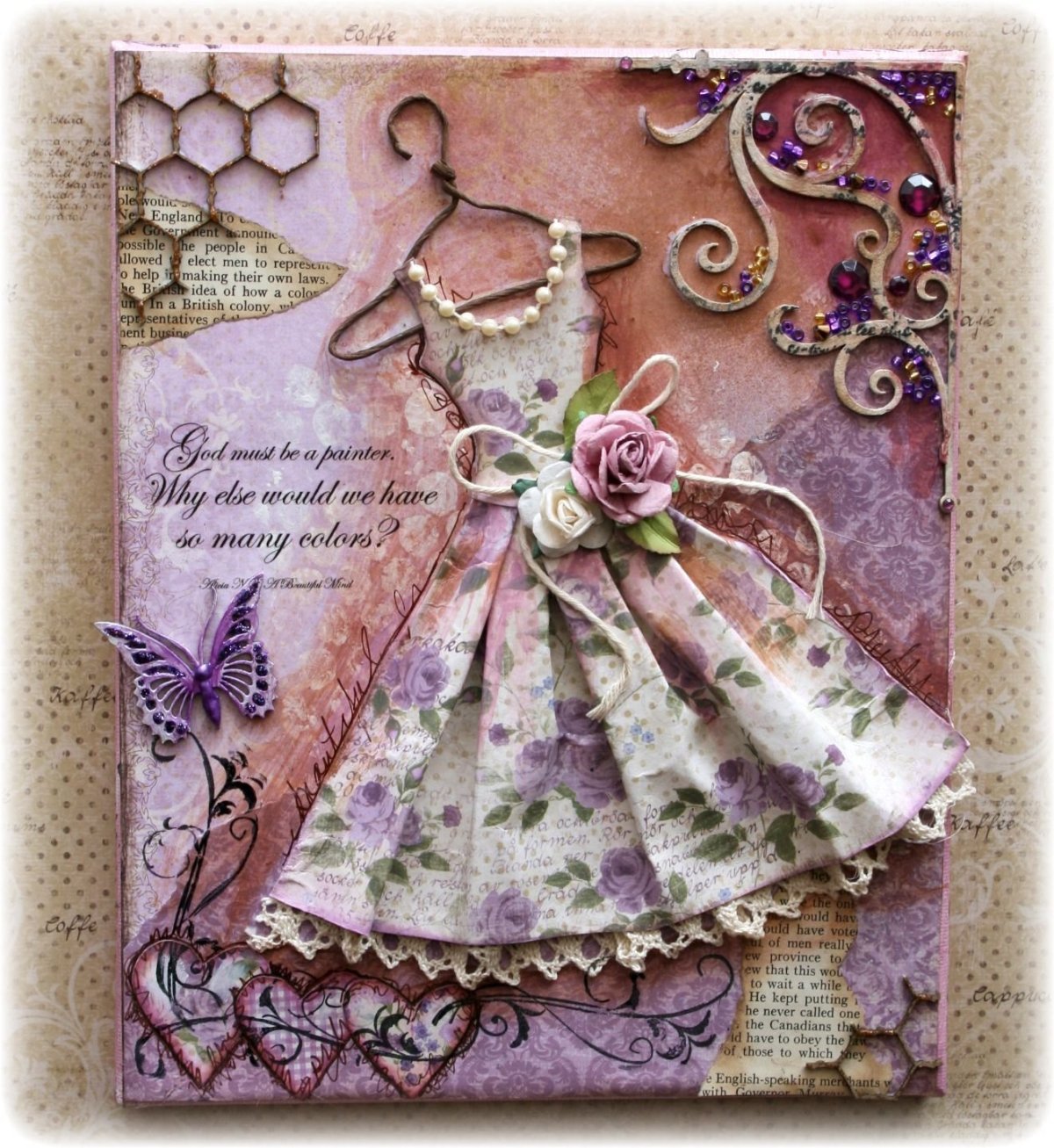 Скрапбукинг открытки