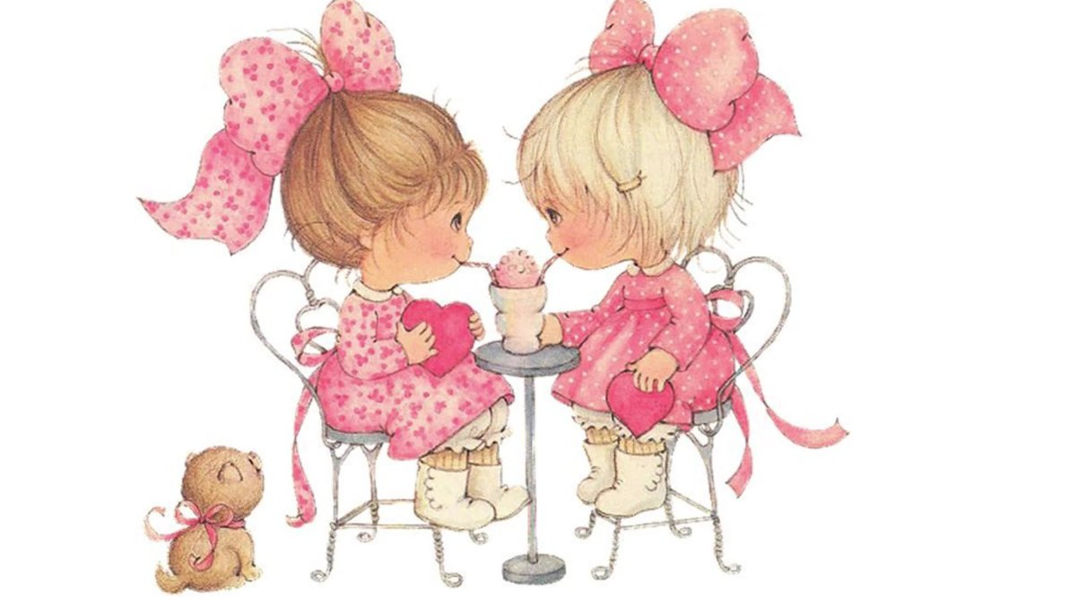 Поздравление для двойняшек девочек