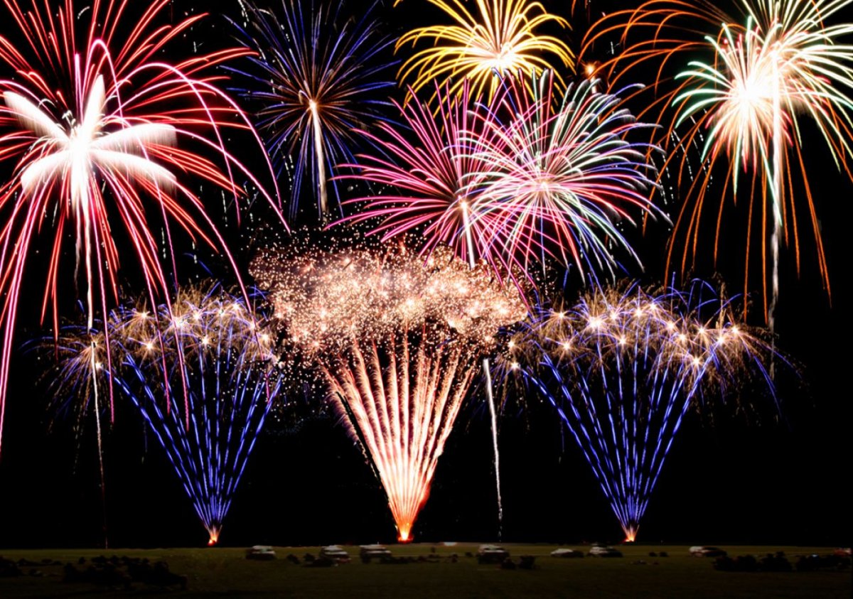 Красивый салют