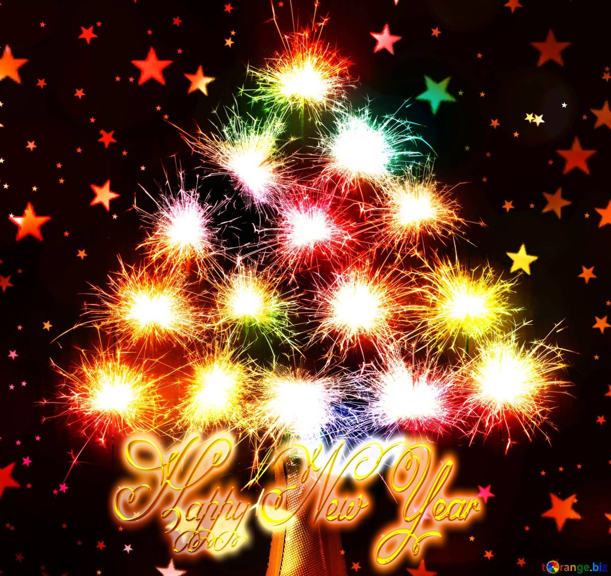 Салют "с днем рождения"