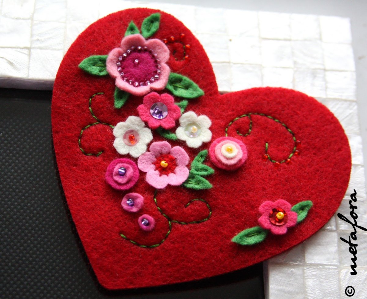 Подарок из фетра