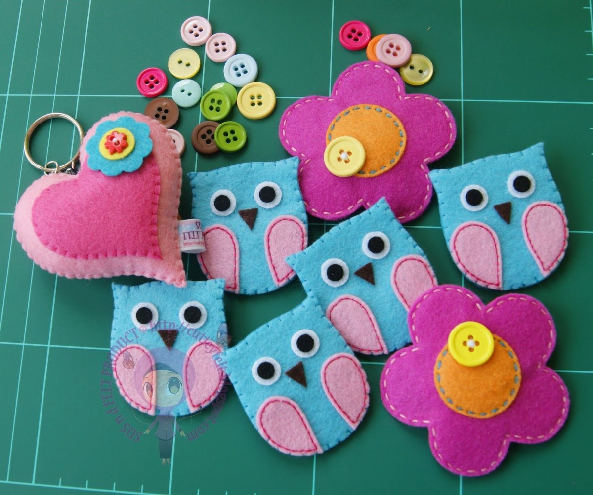 Войлок поделки