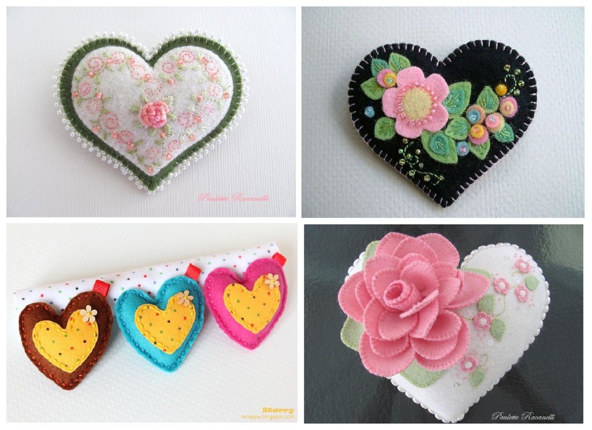 Подарок ко Дню матери своими руками из фетра