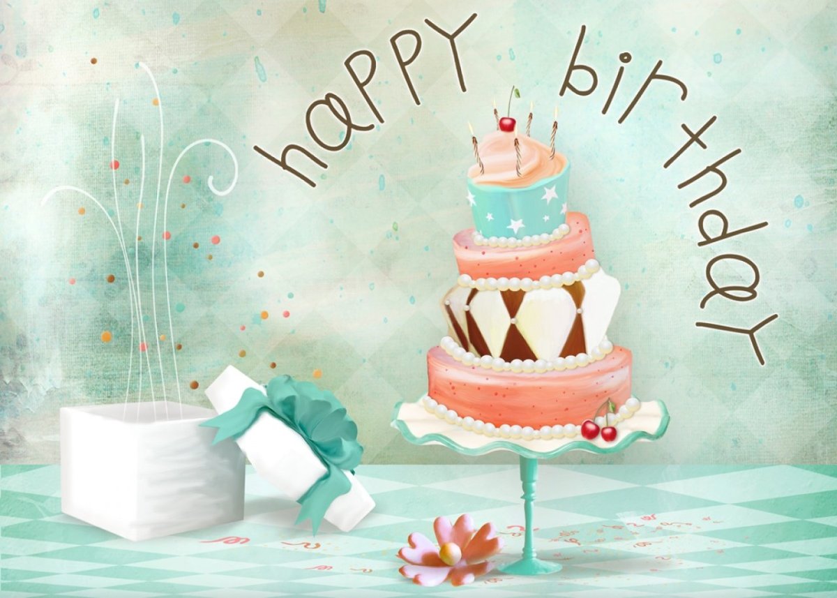 Креативные открытки с днем рождения