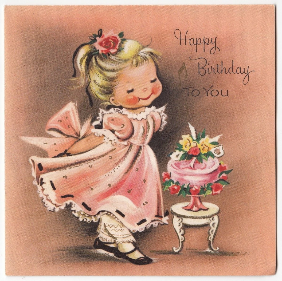 С днём рождения Винтажные