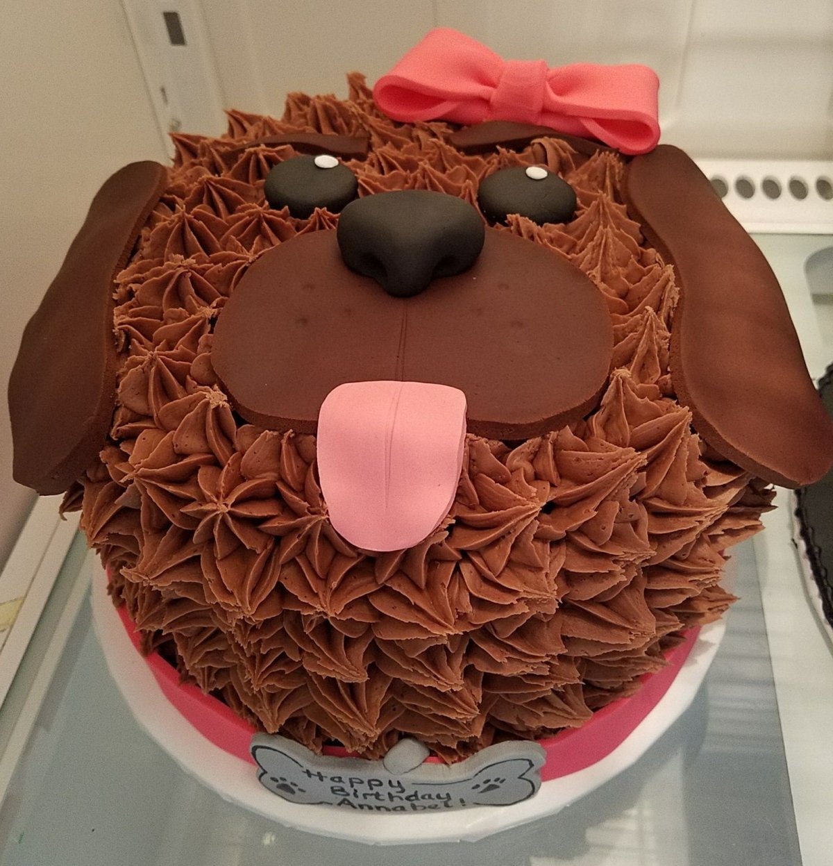 Бенто торт с собакой