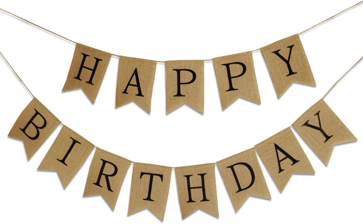 Растяжка с днем рождения мужу