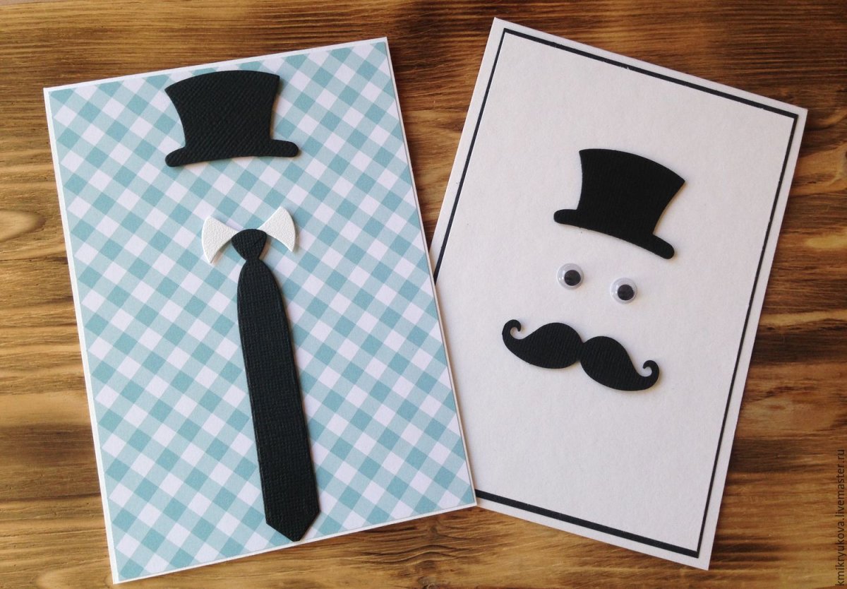 Идеи открыток для мужчин