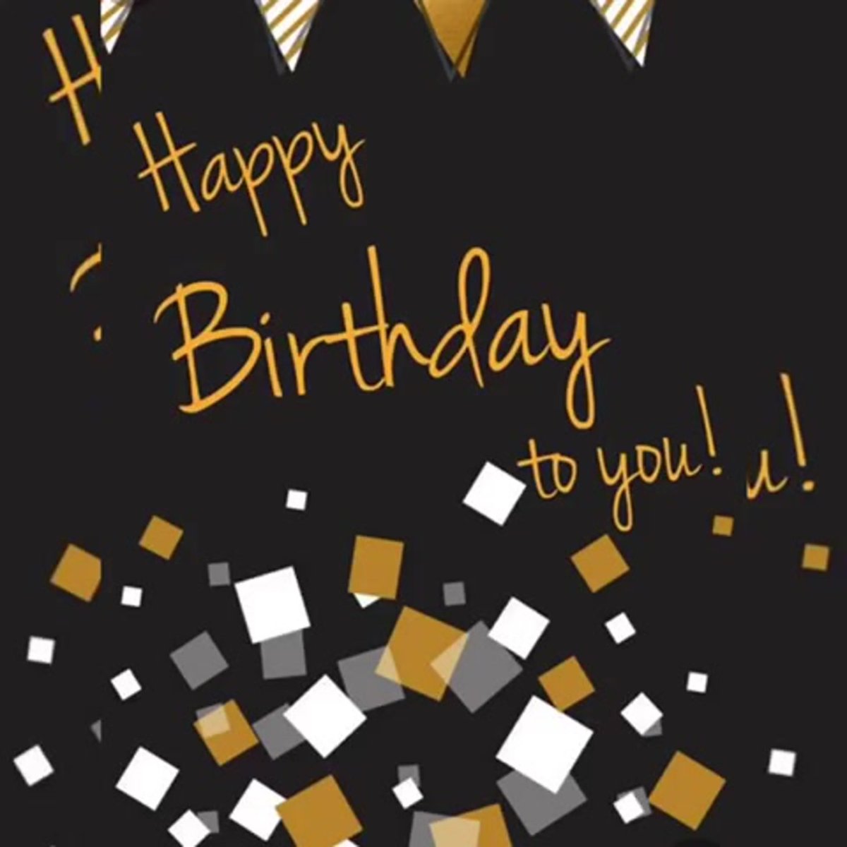 С днем рождения стильно