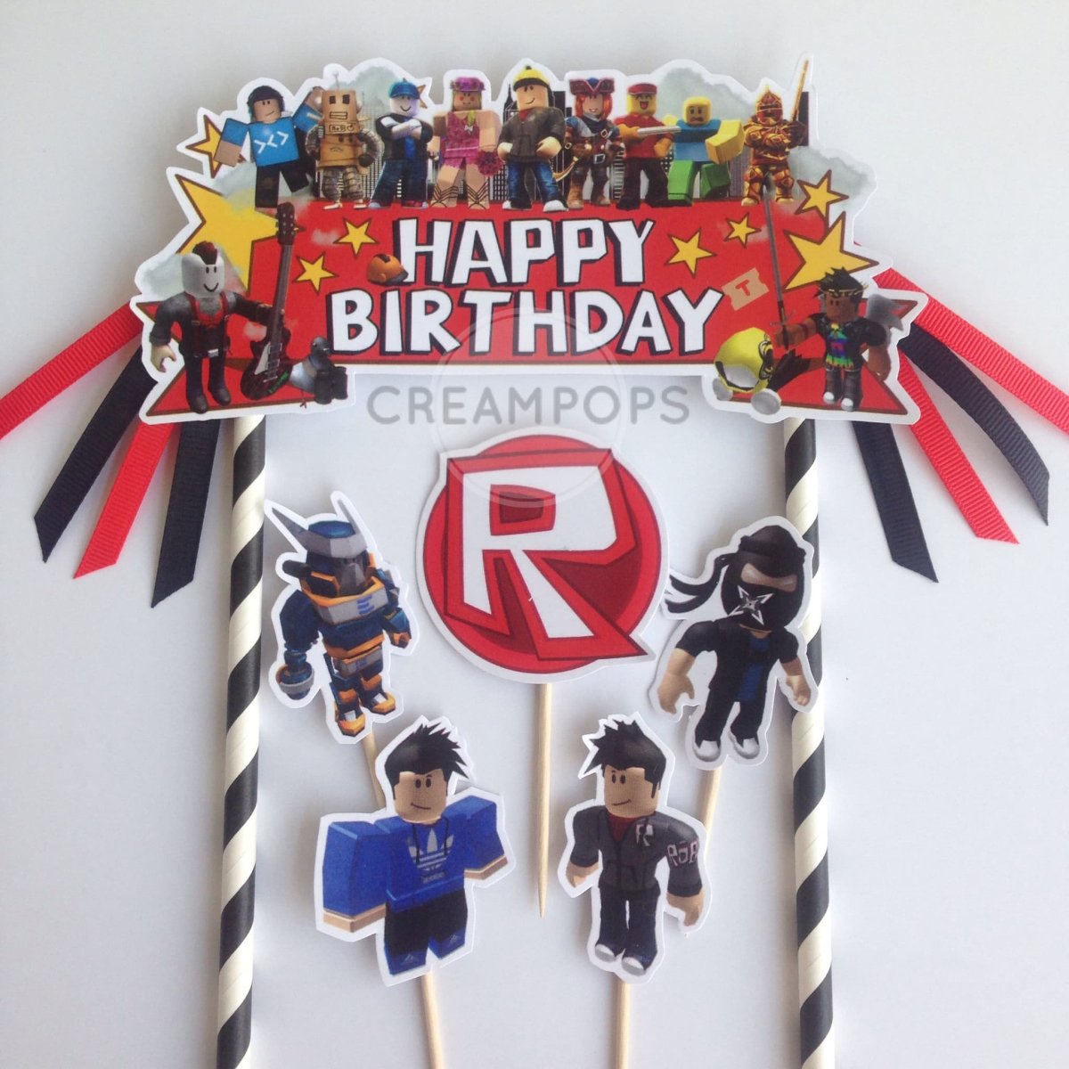 Приглашение на день рождения РОБЛОКС