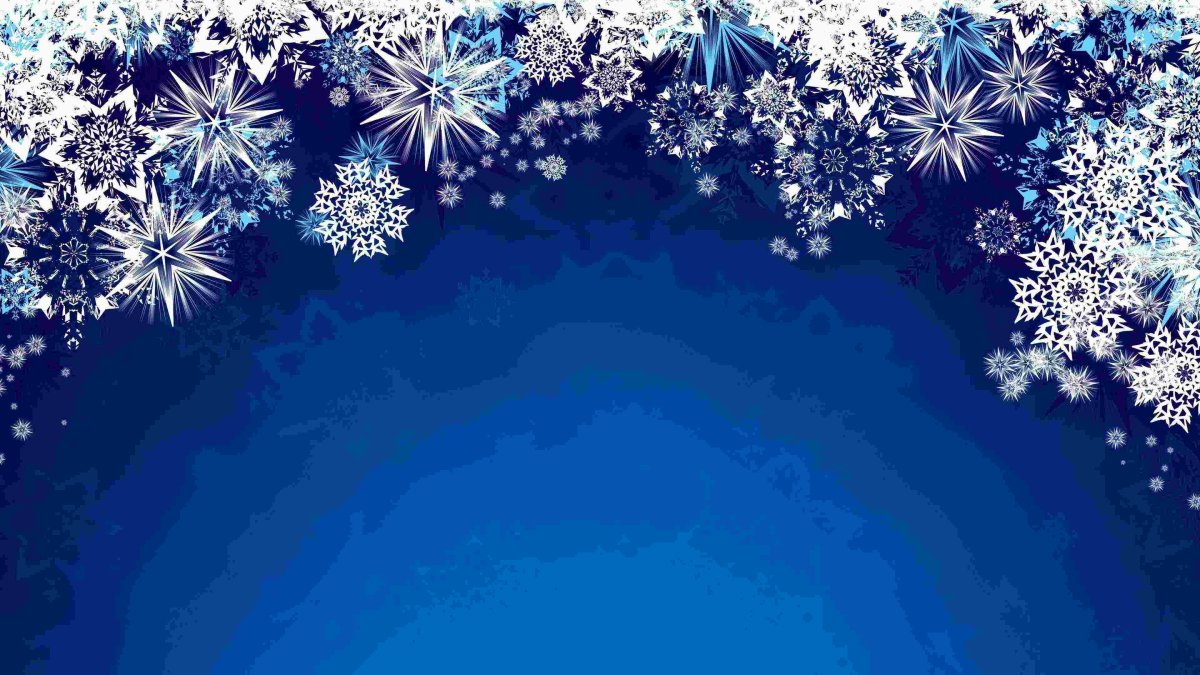 Фон снежинки