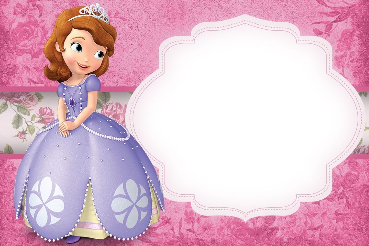 Пригласительные принцесса София