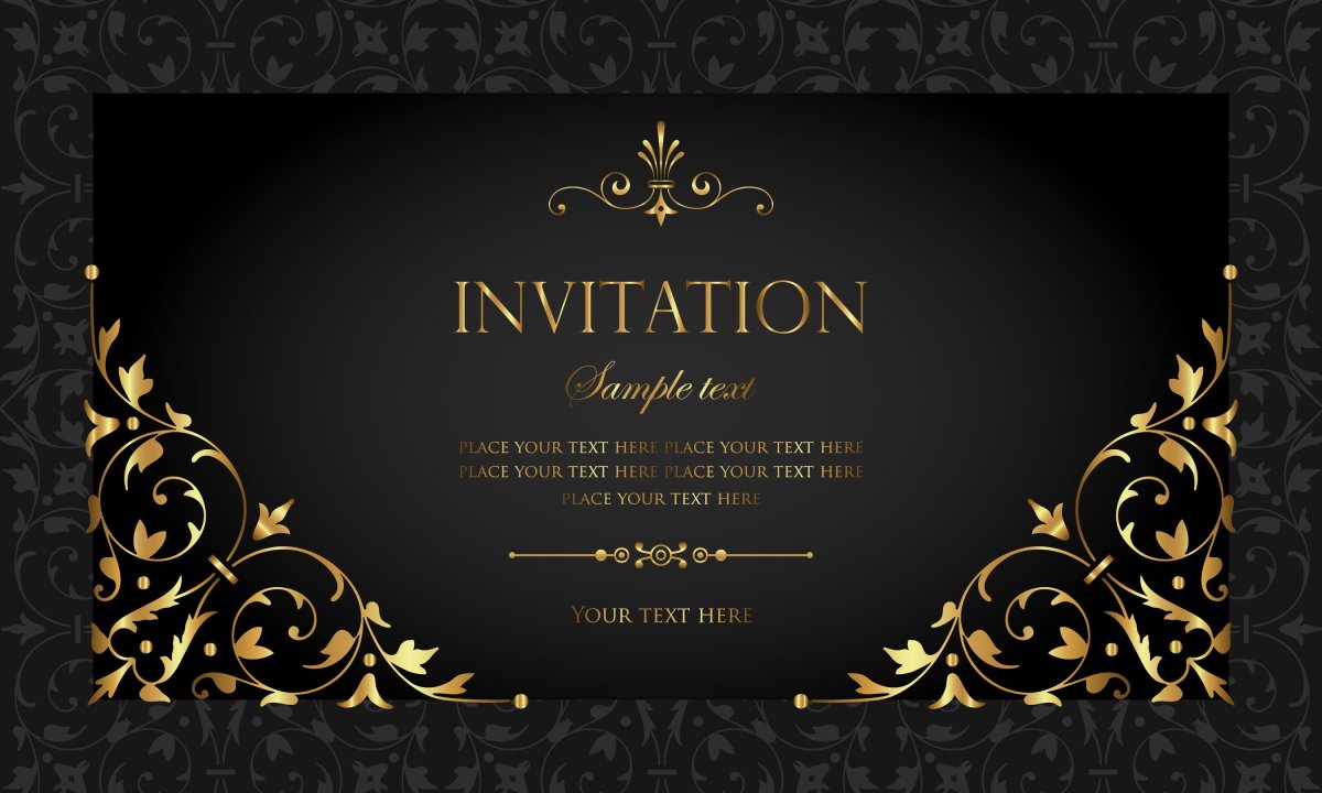 Приглашение на день рождения