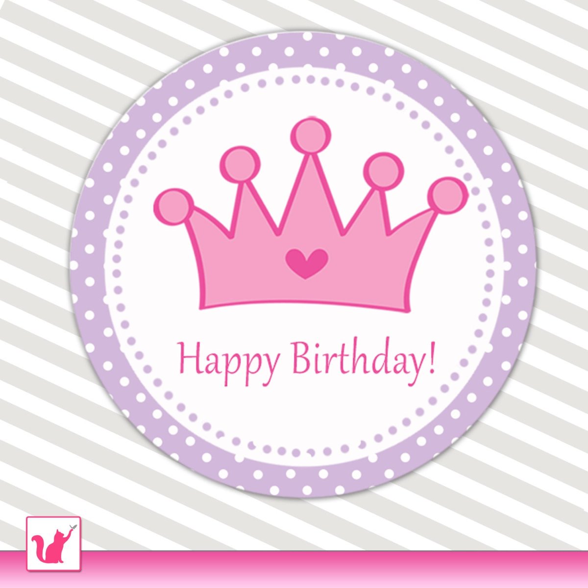 Стикера надпись принцесса