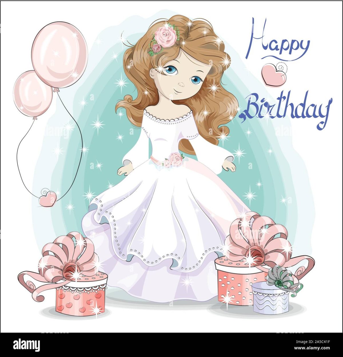 С днём рождения маленькая принцесса ева