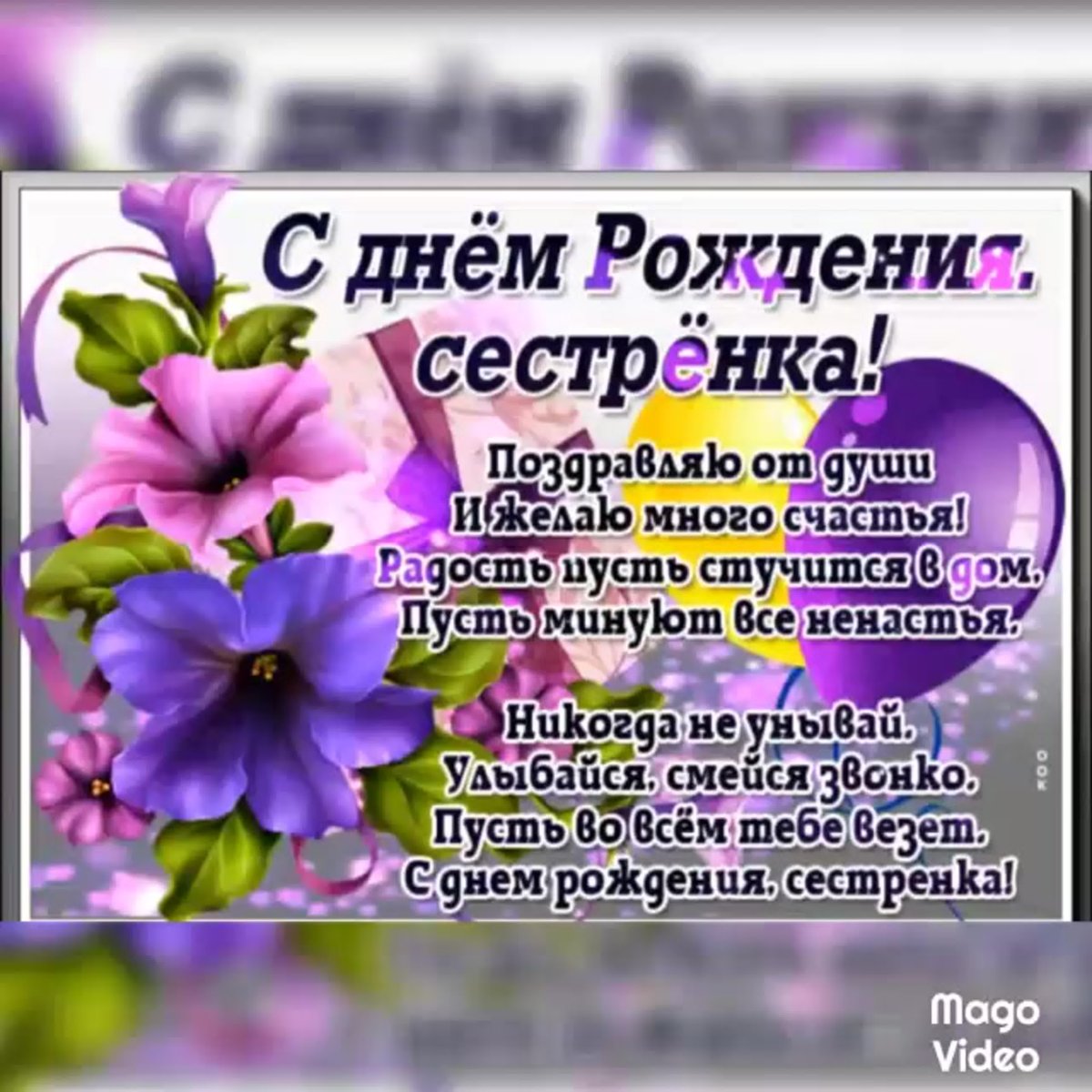 С днем рождения светос