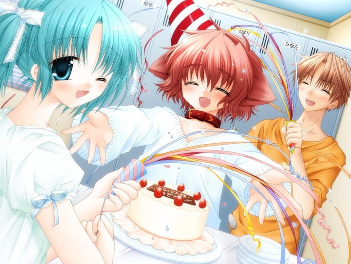 Аниме поздравление с днем рождения