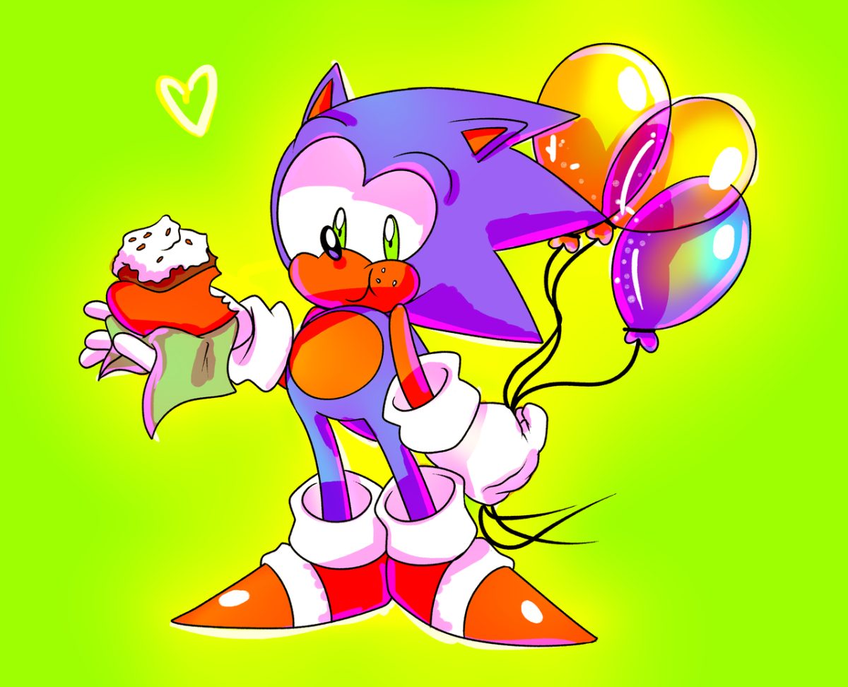 Sonic с днем рождения