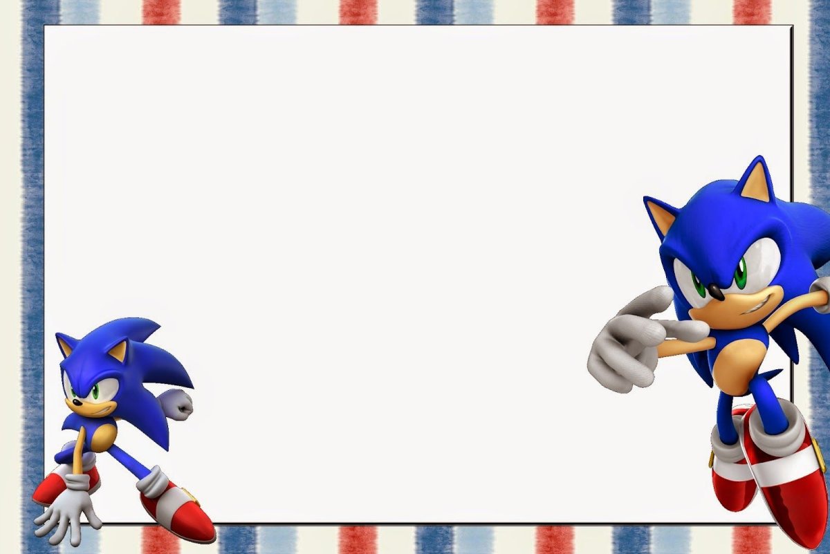 С днем рождения от Соника