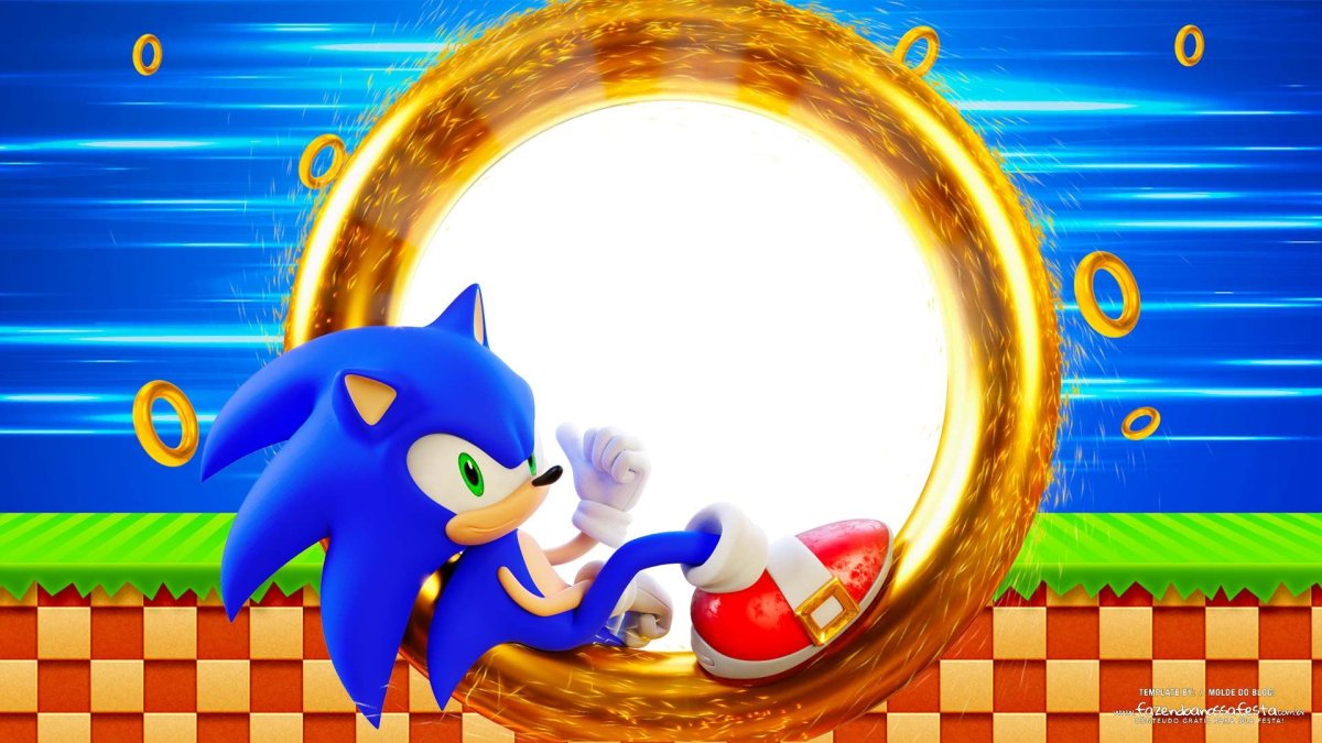 Торт Соник на день рождения для девочки