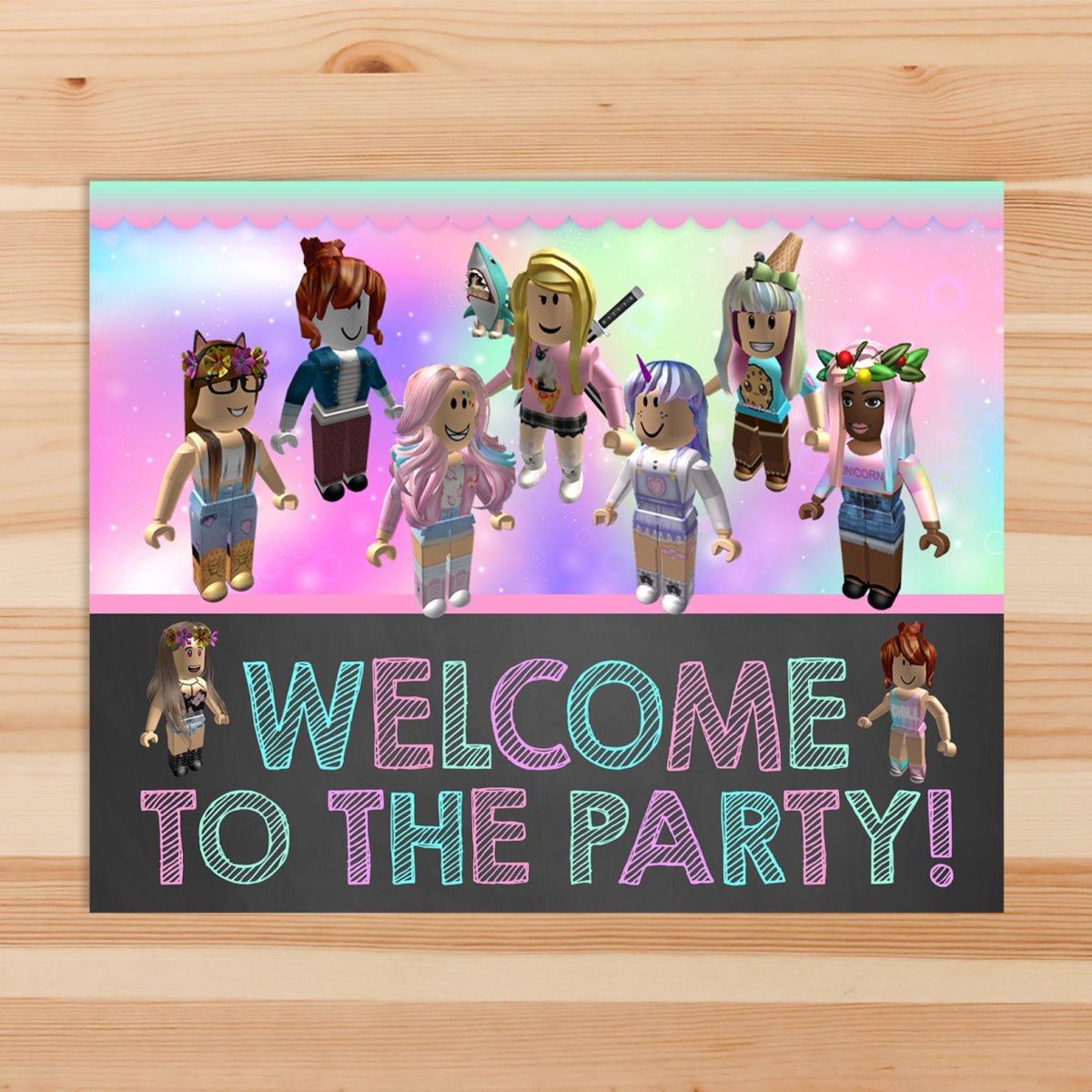 Приглашение РОБЛОКС