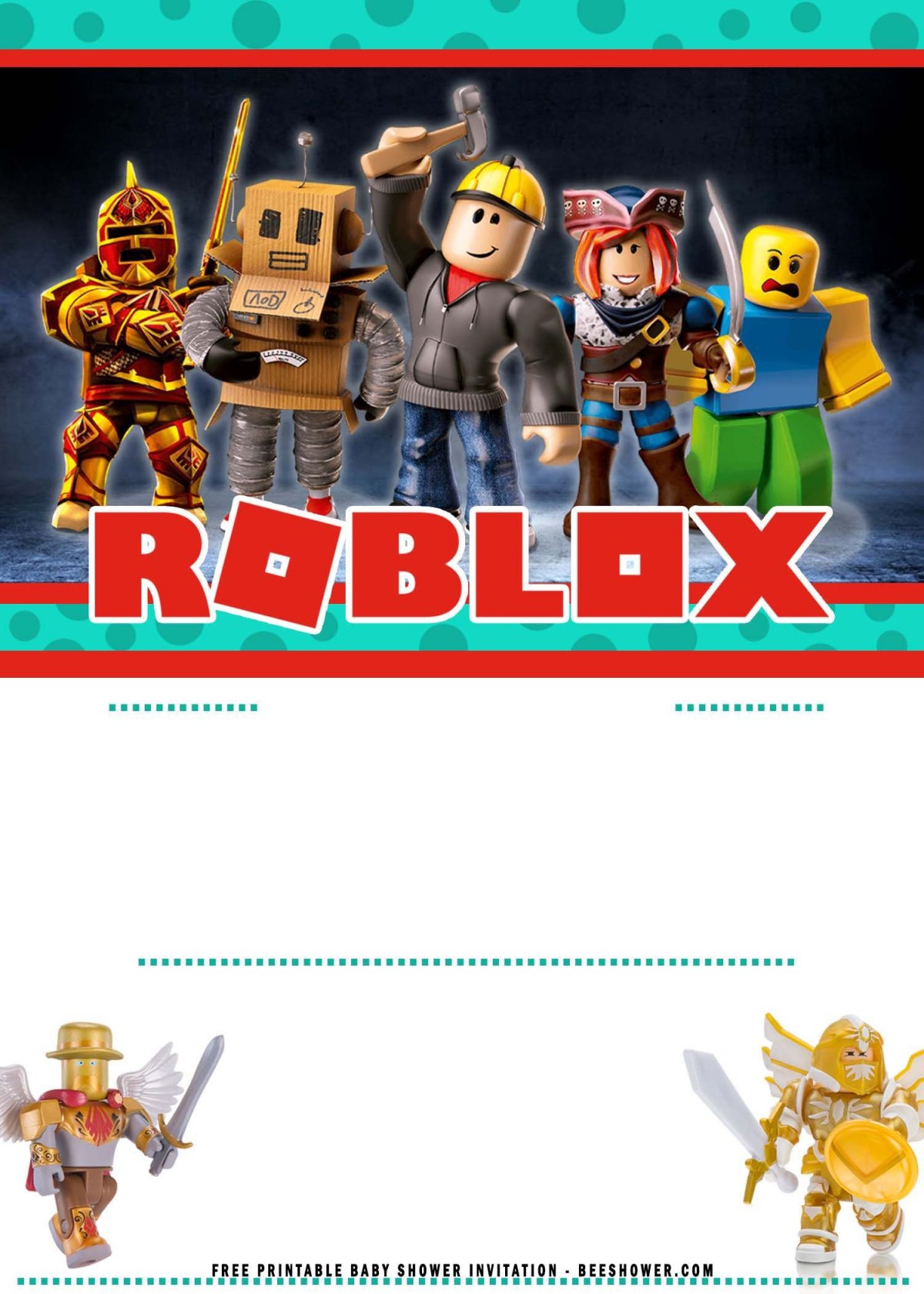 День рождения в стиле РОБЛОКС для девочек