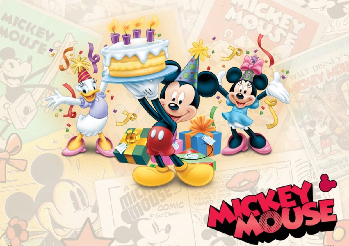 Микки Маус и его друзья с днем рождения