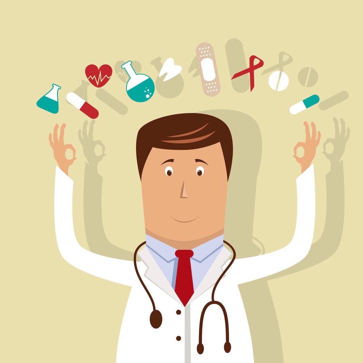 С днем рождения медику