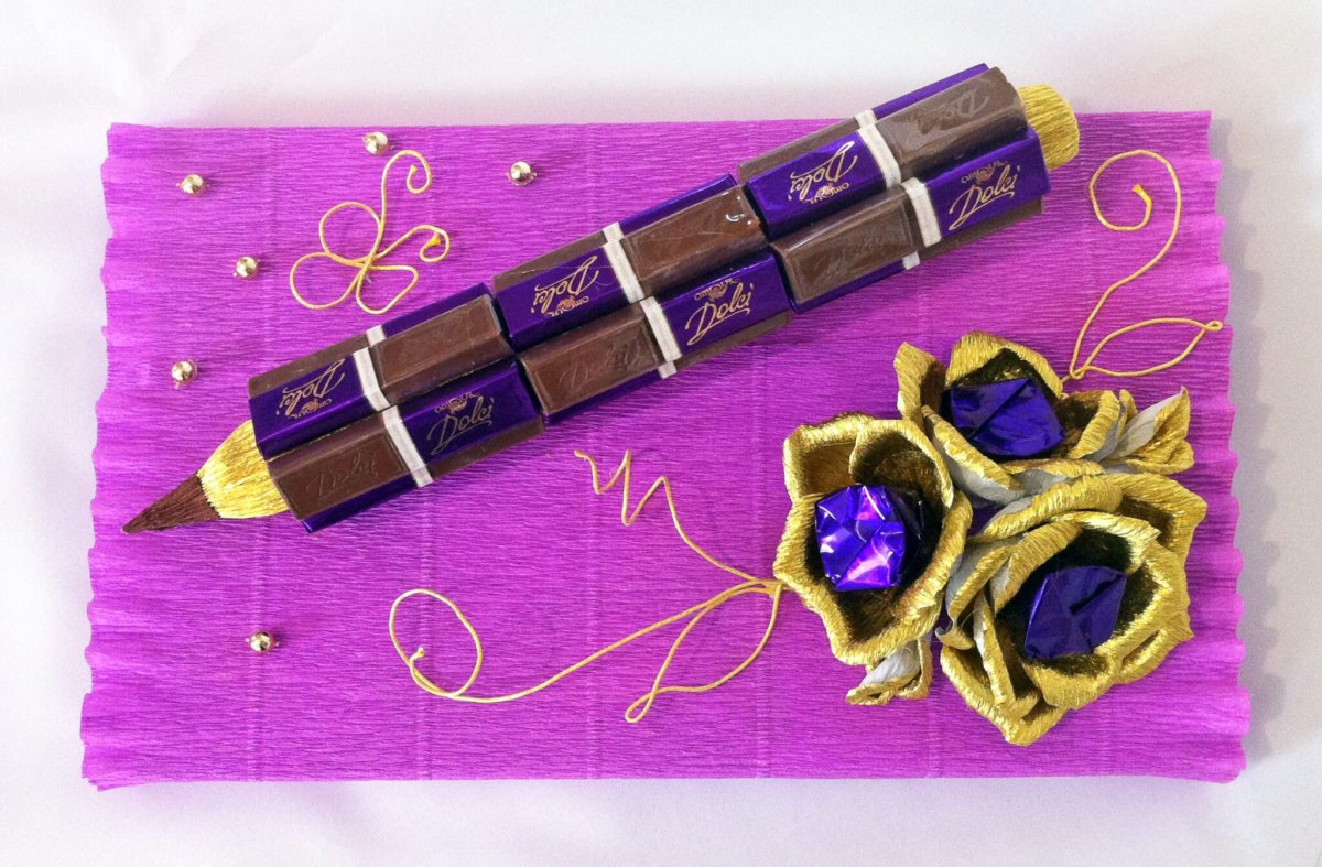 Поделки ко Дню учителя