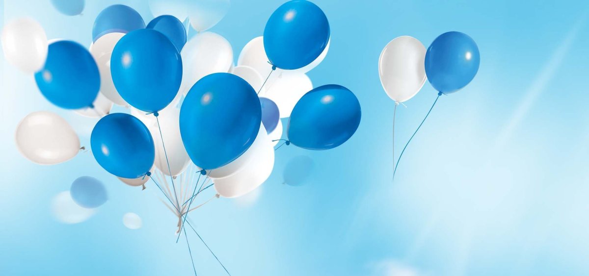 Голубой шарик