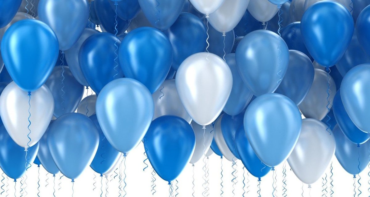 Голубой шарик